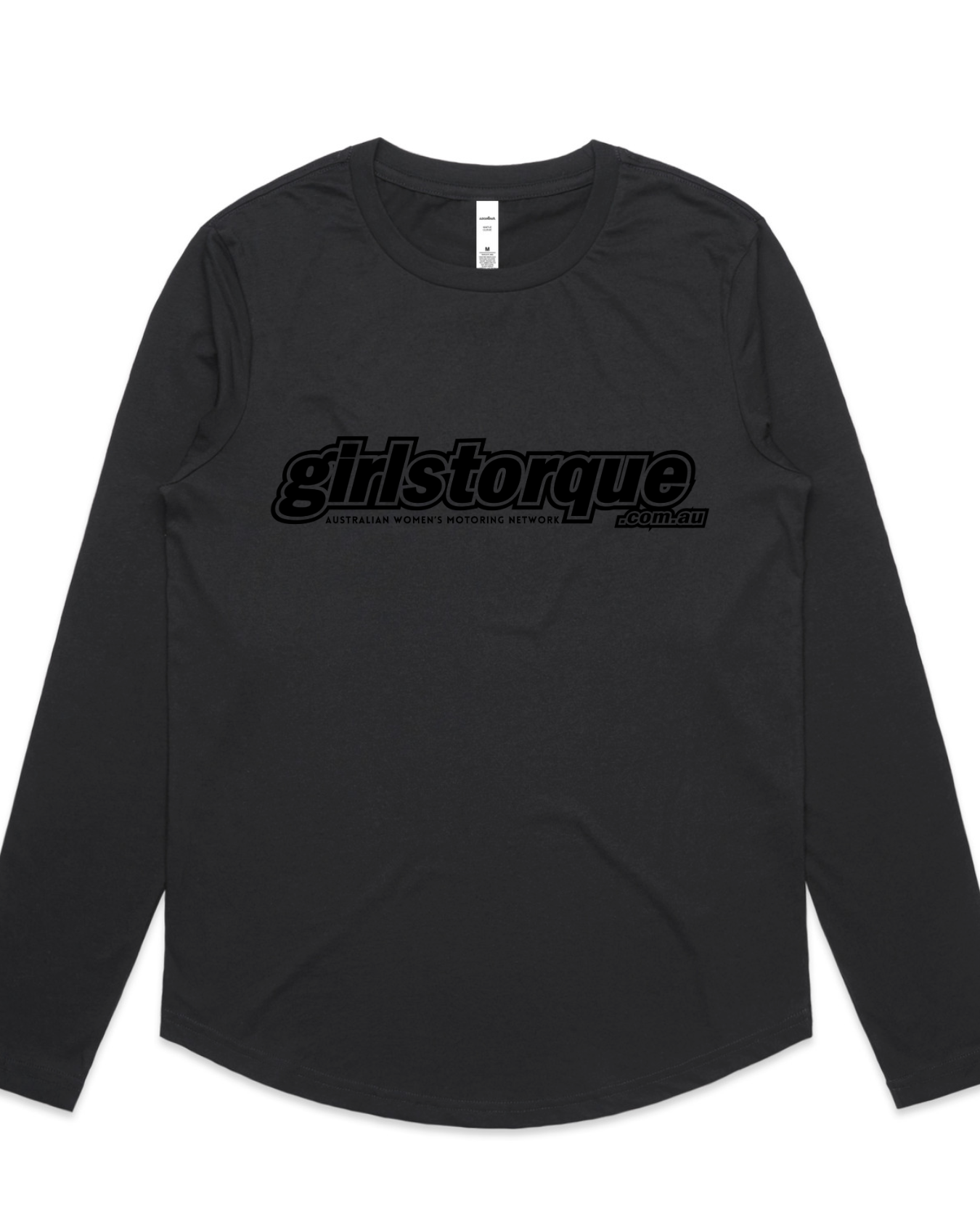 Girls Torque Core Ladies Long Sleeve Tee - Black