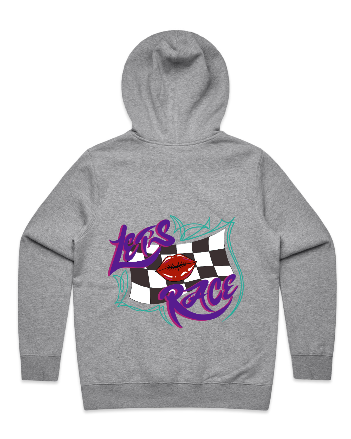 Girls Torque Ladies Royal Hoodie - Grey